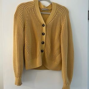 Everlane The Textured Cotton Cardigan